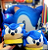 Pantufa Infantil Sonic Sega - Imagem 1